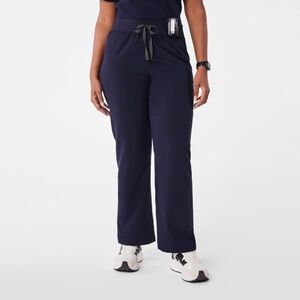 FIGS Set of 2 Livingston Basic Technical Collection Scrub Pants in Blue XL & L